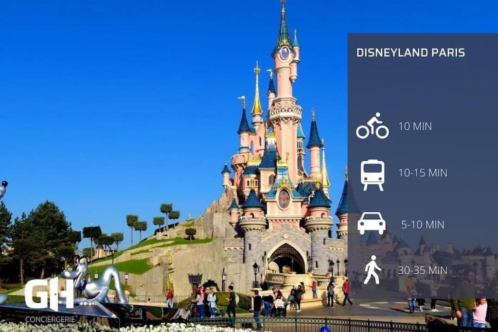 Le Cosyland - Studio Disneyland - Wifi Montévrain Exteriör bild